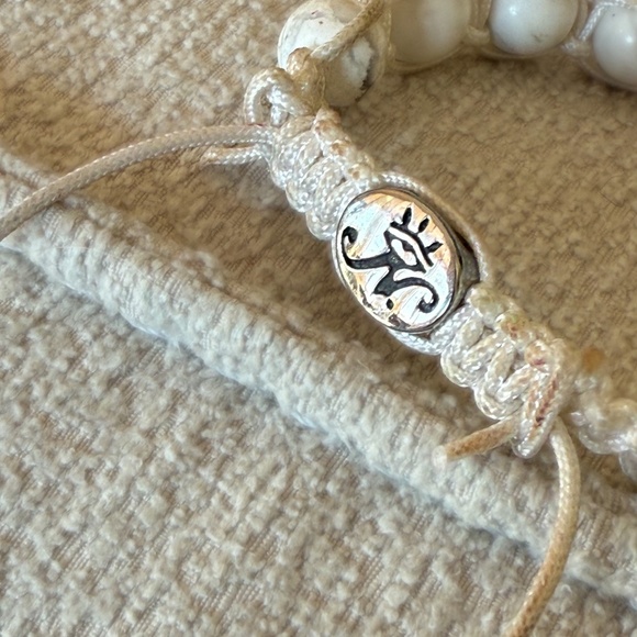 Joseph Nogucci & Swarovski Adjustable Macrame Bracelet - Picture 3 of 4